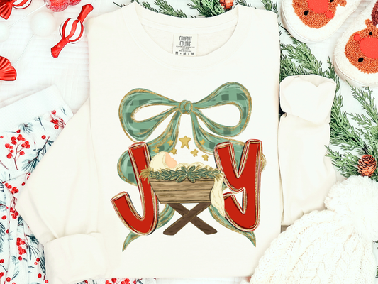 Joy to the World Nativity T-Shirt