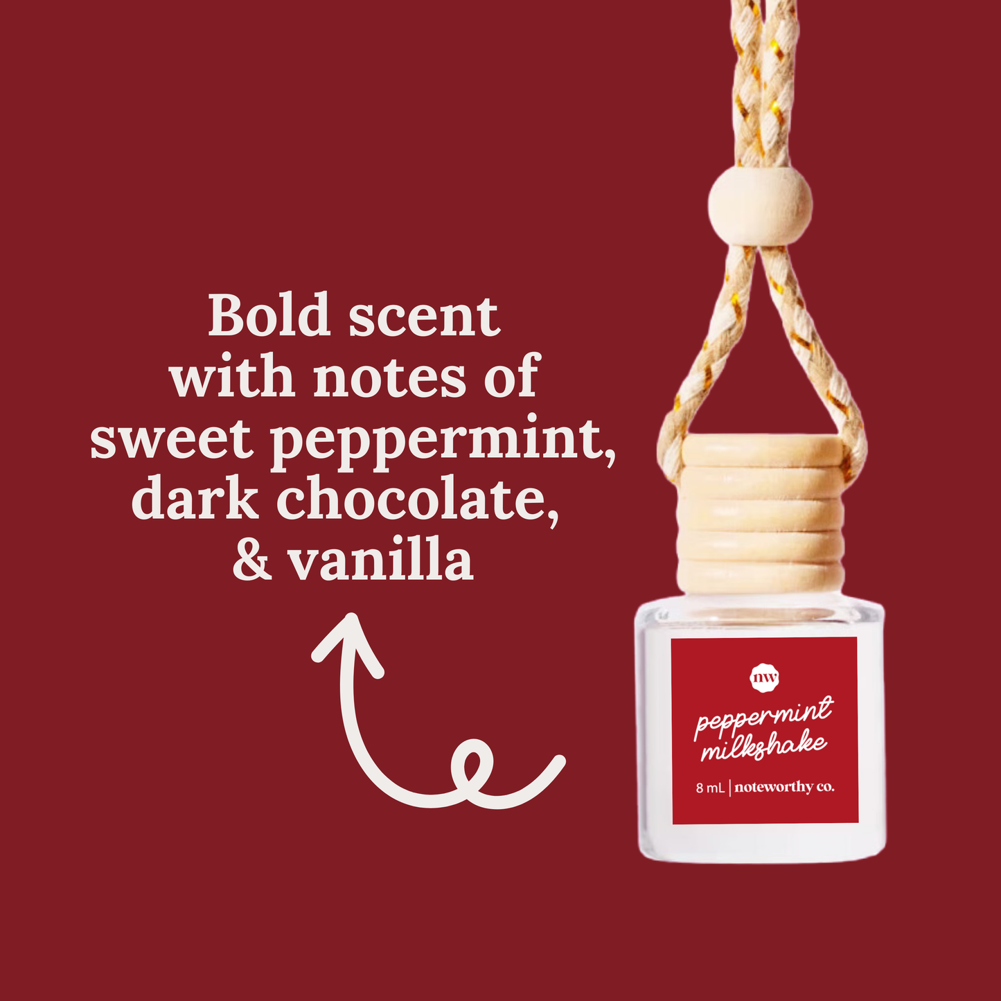 Car Diffusers | NEW Holiday Scents: Individual Mylar Bag / Candy Apple