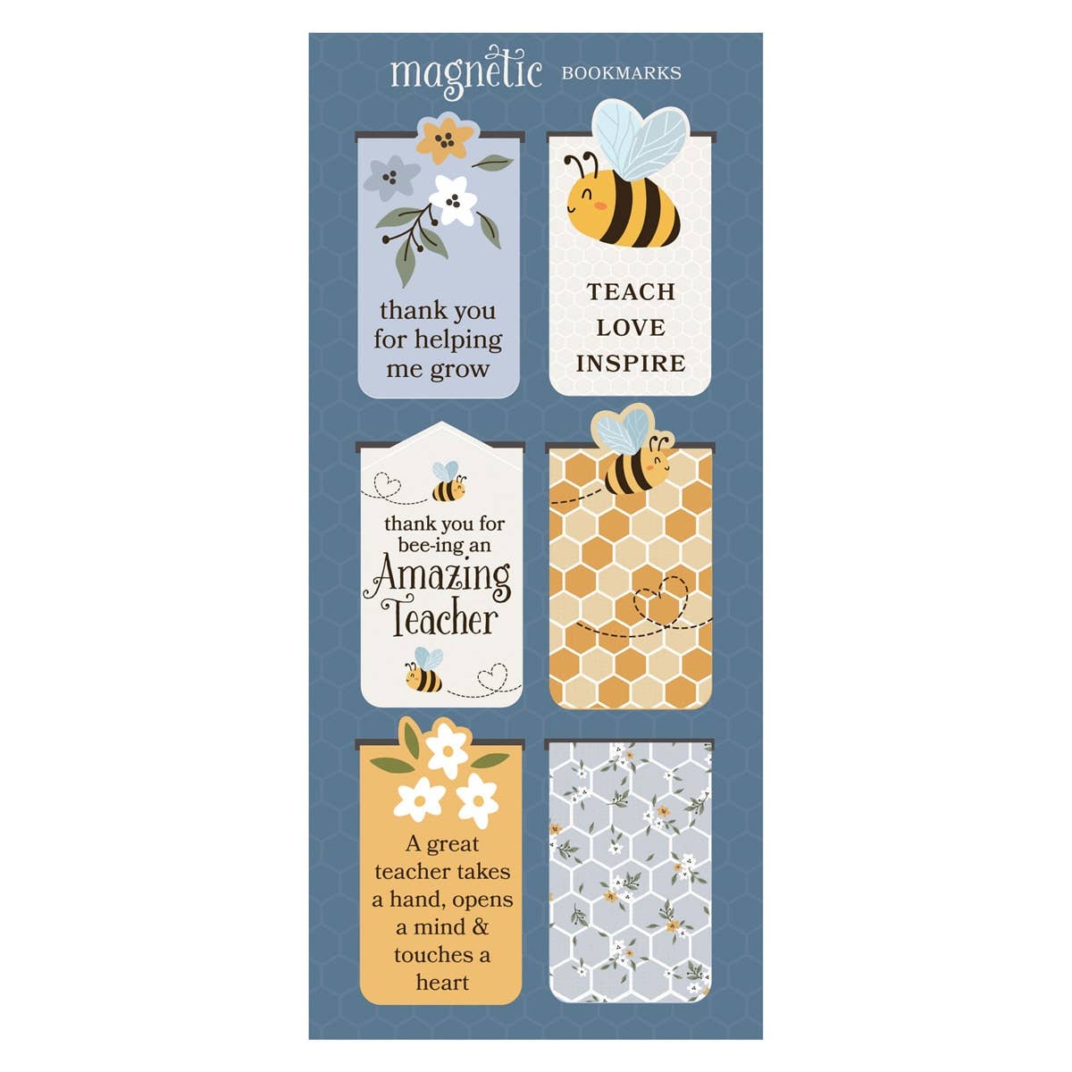 Magnetic Bookmark Set Amazing Teacher