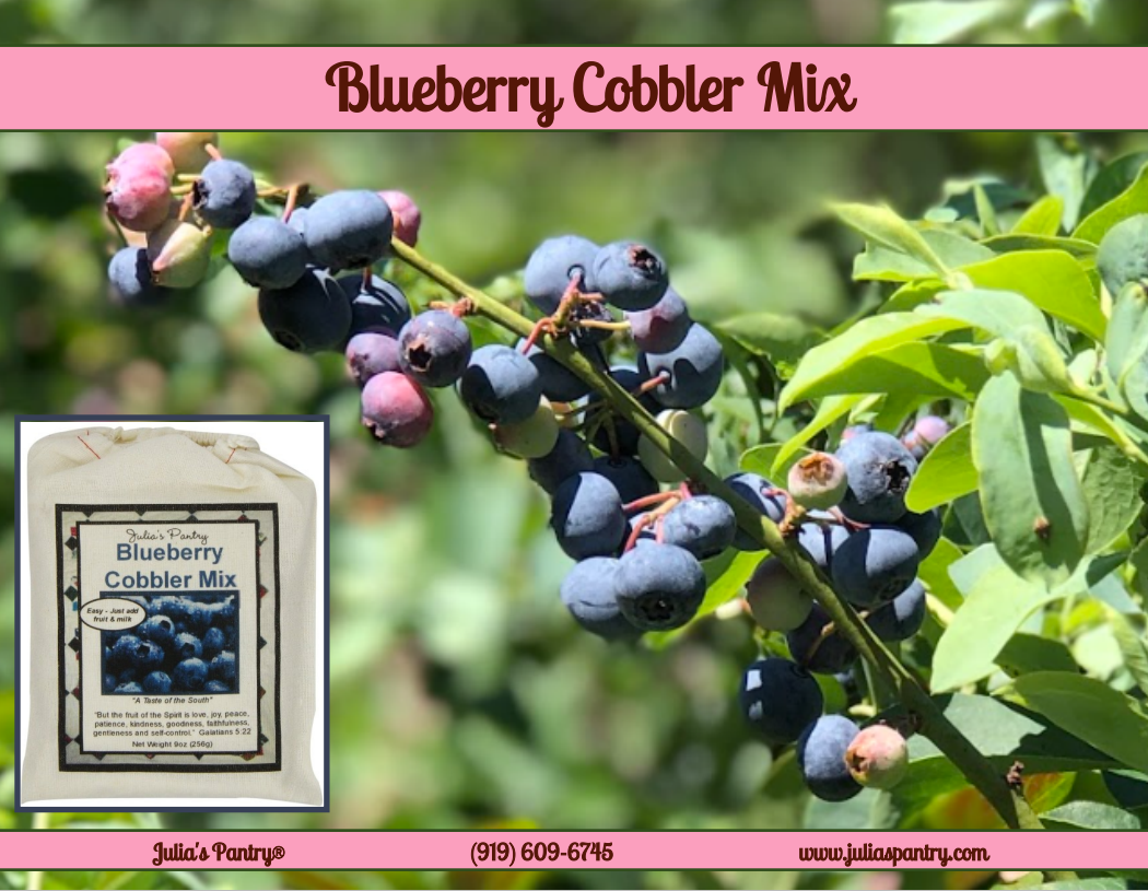 Blueberry Cobbler Mix