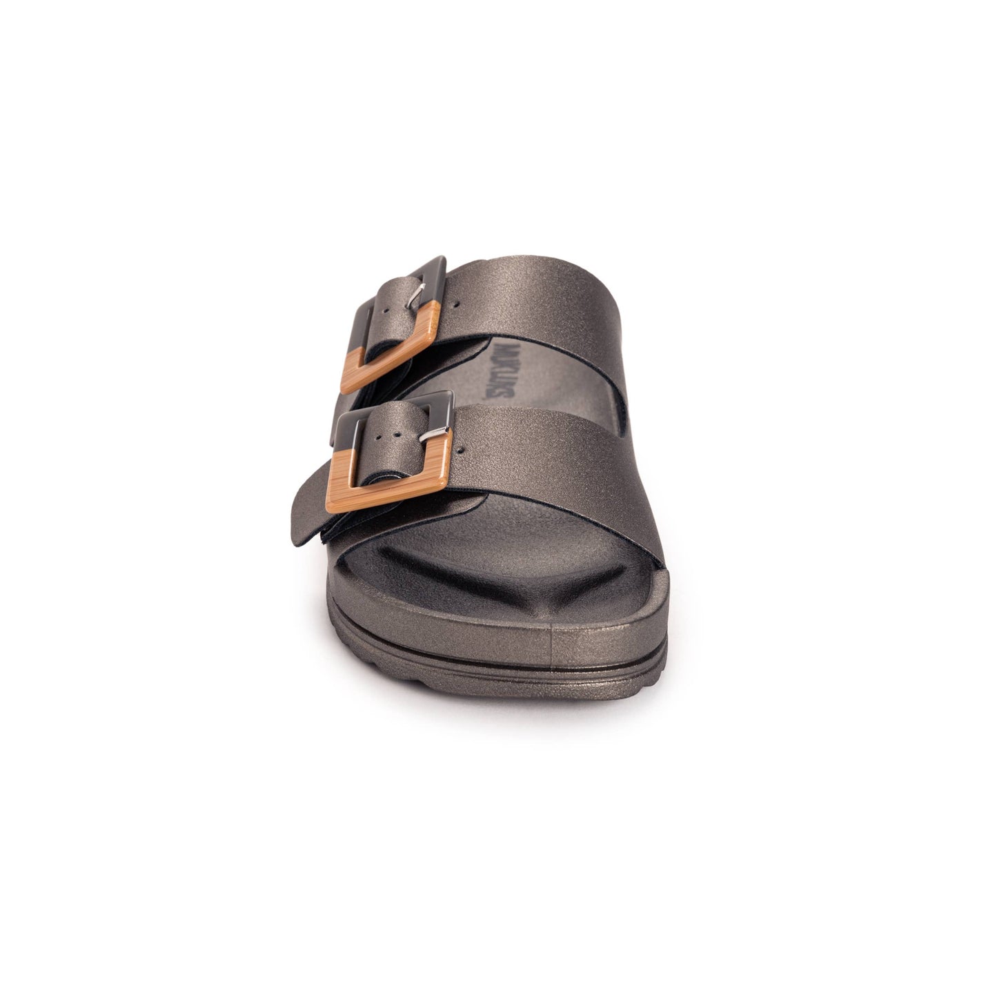 Muk Luks Women's Grand Cayman Sandal: Pewter
