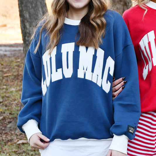 PRE ORDER-8/21-Color Block Navy/White - Stitch: Navy/White