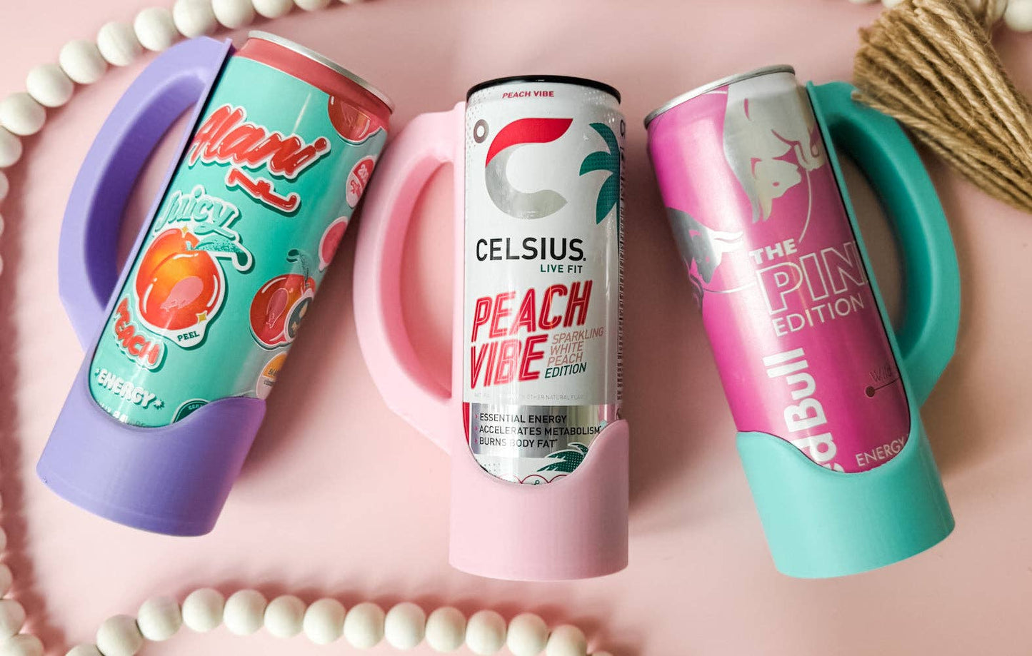 Slim Can Holder: Kelly Green