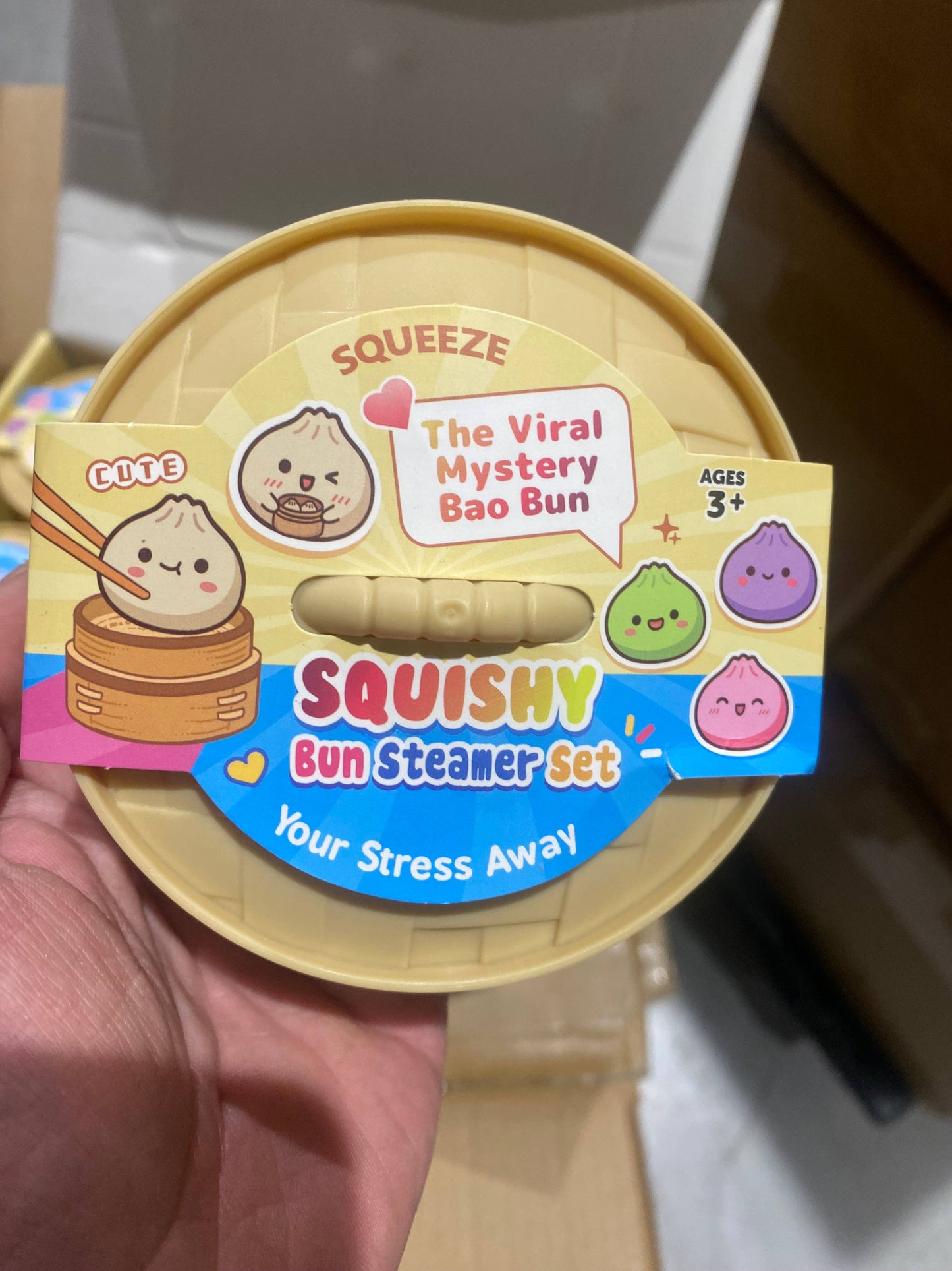 Viral Mystery Dumpling Squishy  