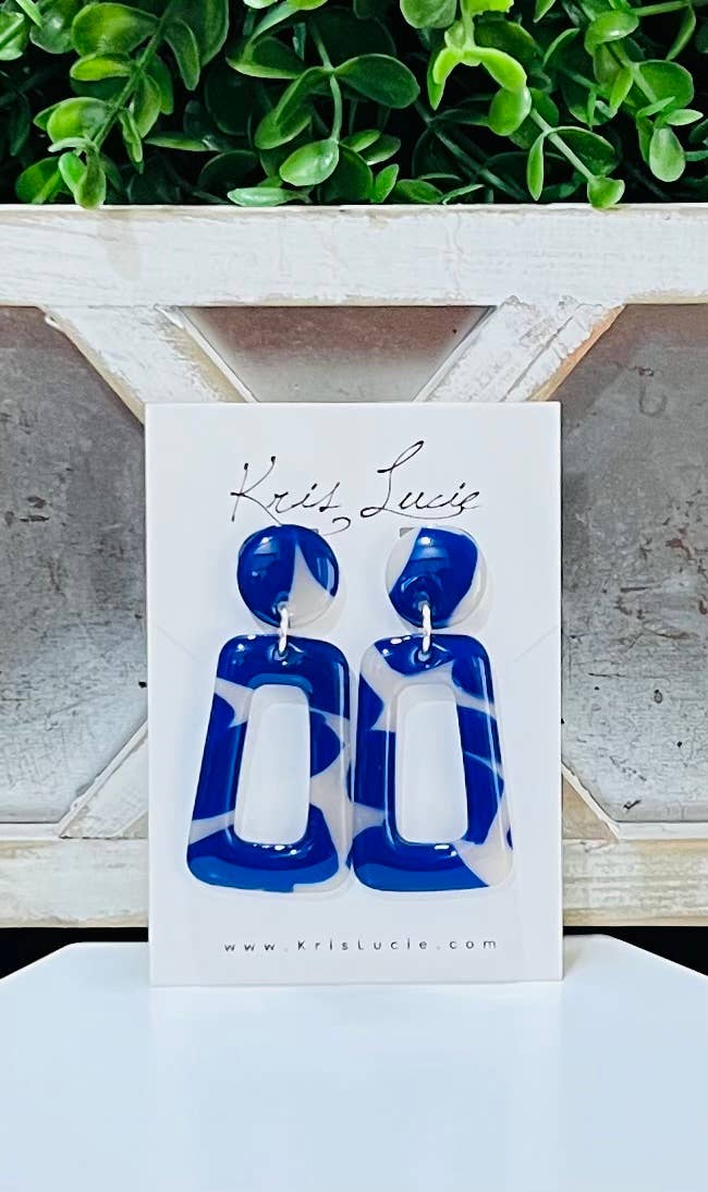 Suzie Blue Earrings
