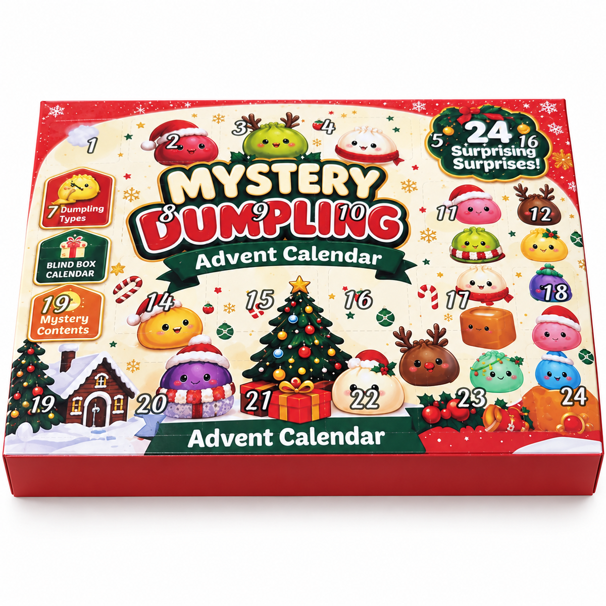 Mystery Dumpling Christmas Advent Calendar