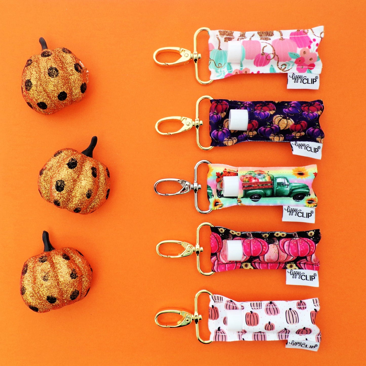 Pumpkin Patch LippyClip® Lip Balm Holder for Chapstick