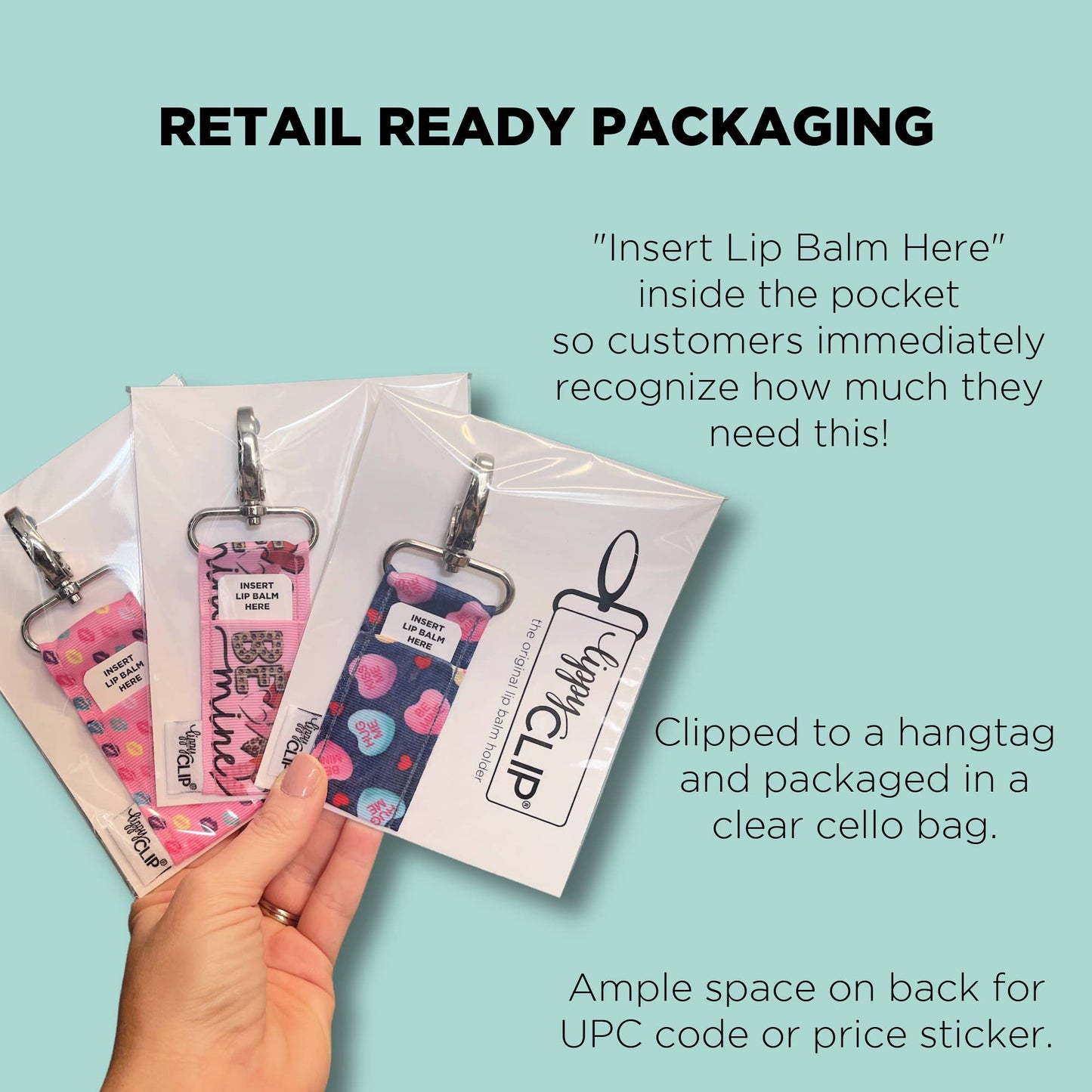 LippyClip® Lip Balm Holder