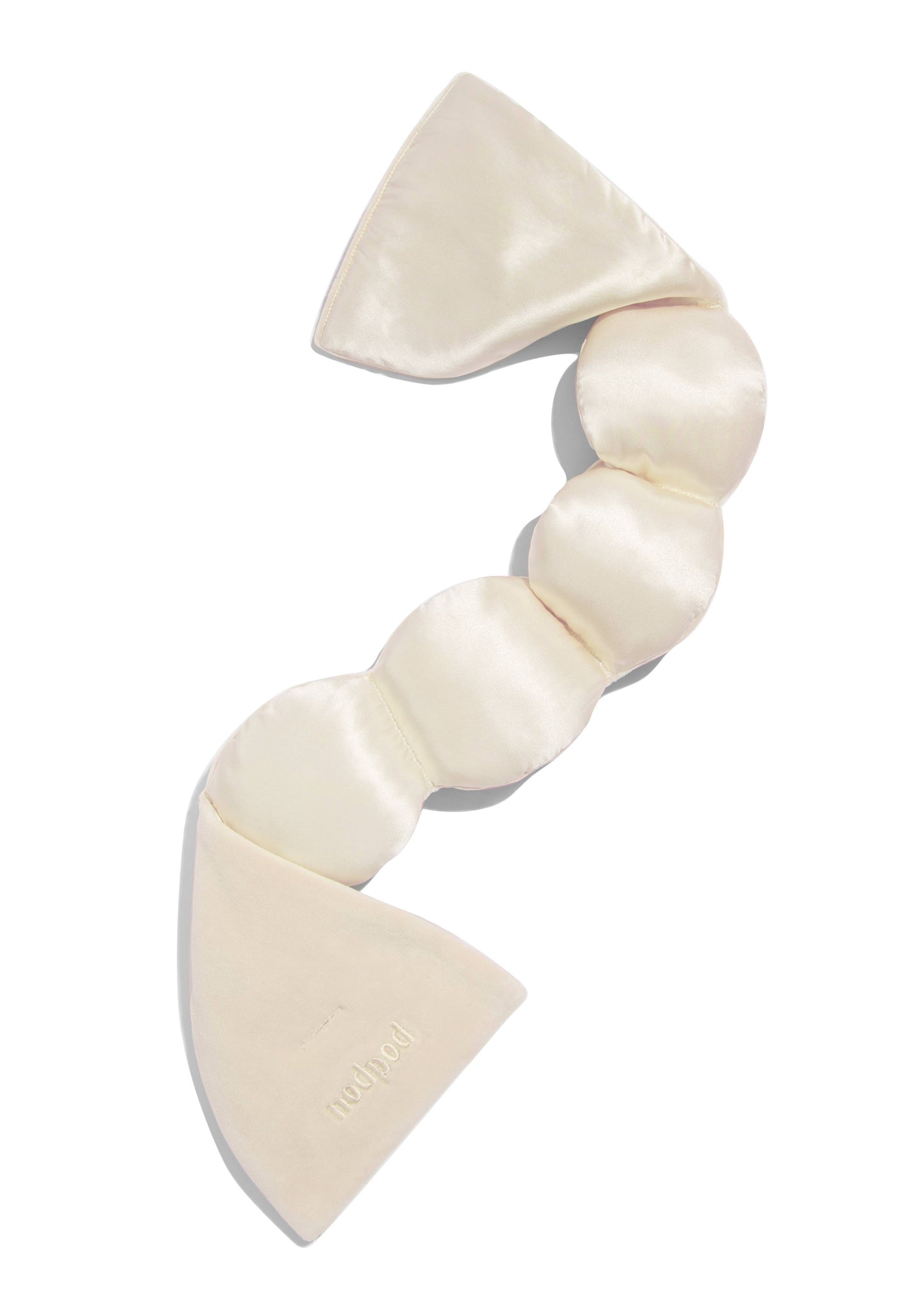 Silk Weighted Sleep Mask- Pearl - Eye Mask