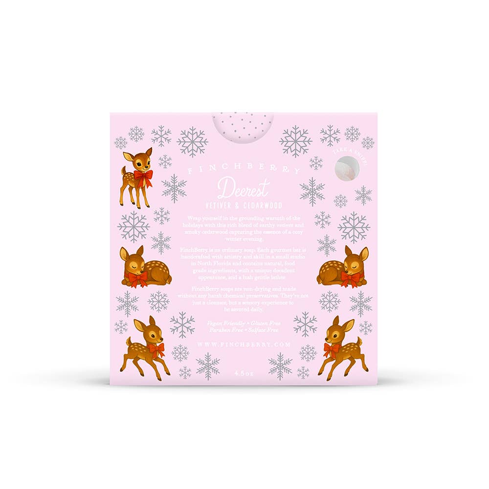 Holiday Deerest Stocking Stuffer Vegan Boxed Soap