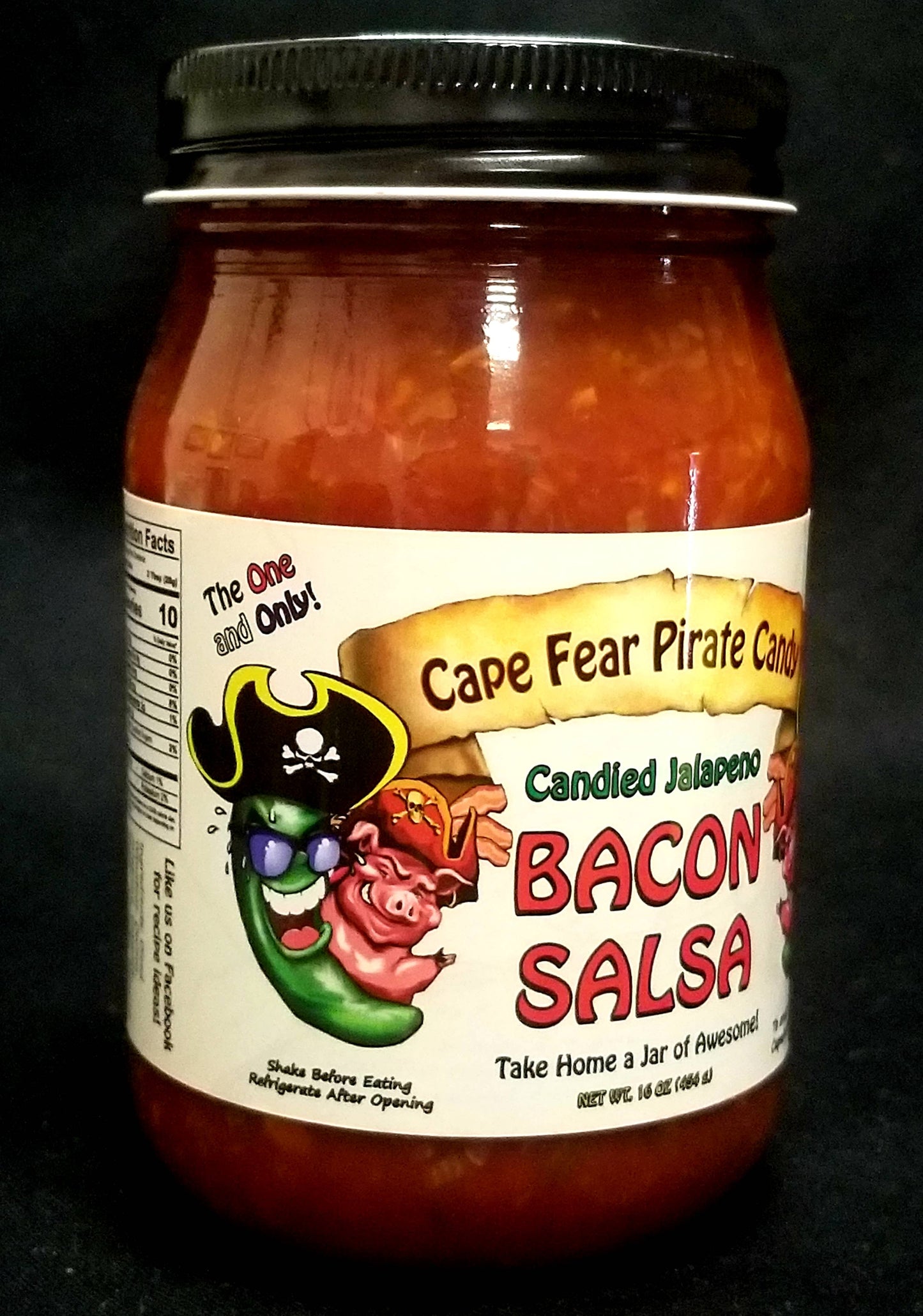Candied Jalapeno Bacon Salsa