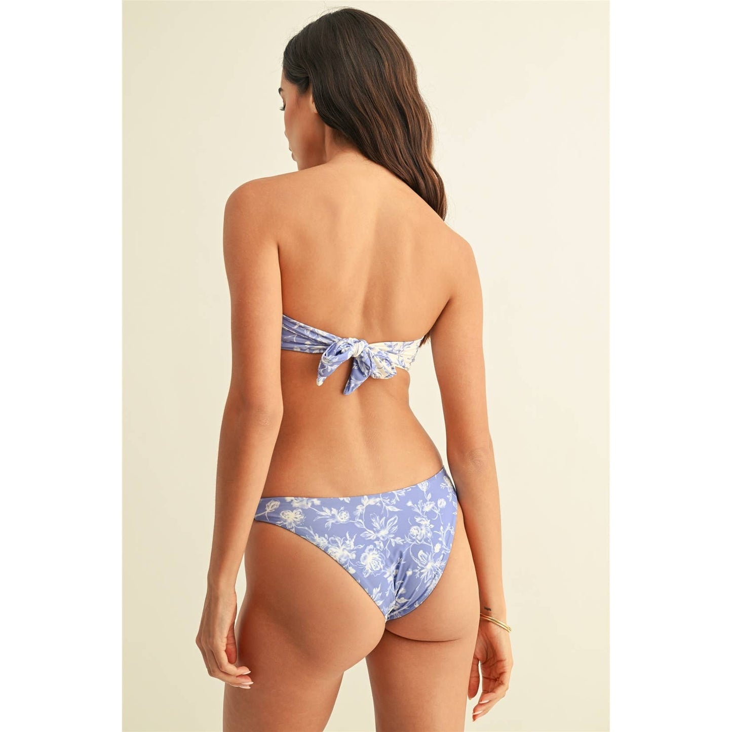 Bora Bikini Set: BLUWHT / S-M-L(3-2-1)