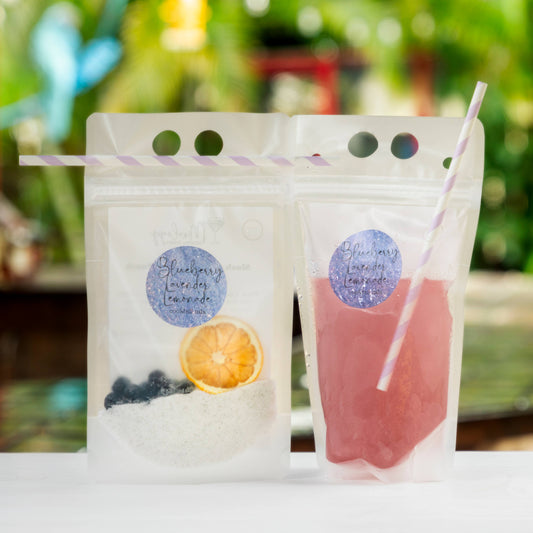 Slush Cocktail Pouches: Blueberry Lavender Lemonade