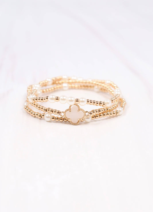 Pollack Bracelet Set GOLD: Default