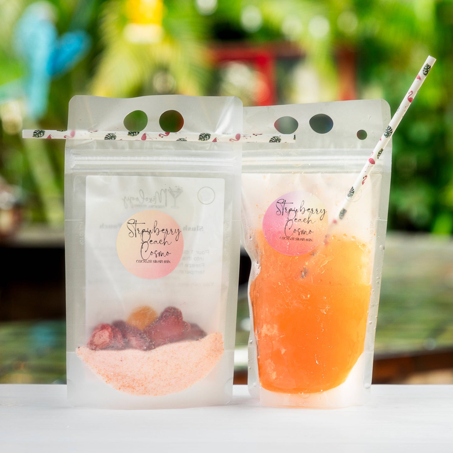 Slush Cocktail Pouches: Coconut Mojito