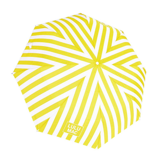 PRE_ORDER_Lulu Mac Umbrella-Yellow Stripe