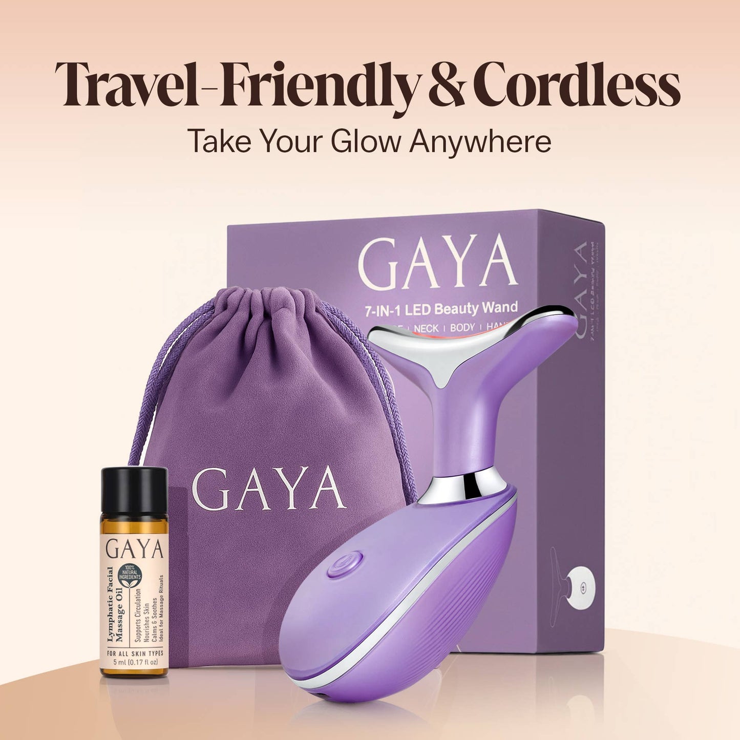 Red Light Therapy 7-in-1 Beauty Wand – Lift, Glow & Smooth