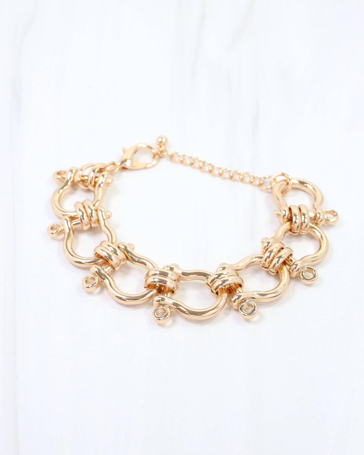 Cannady Horsebit Bracelet WR Gold: Pre Order
