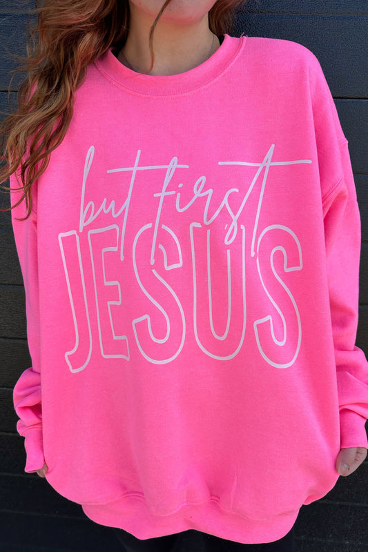 But First Jesus Crewneck